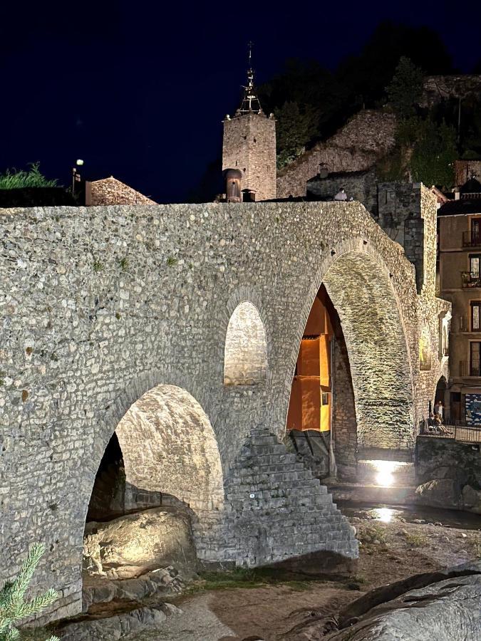 Apartamento Colgante Al Rio Con Vistas Al Puente Camprodon Esterno foto