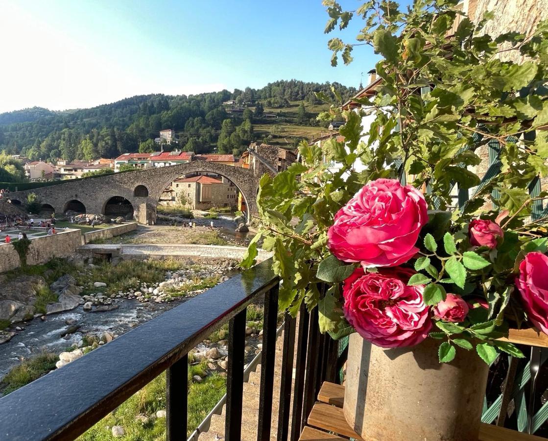 Apartamento Colgante Al Rio Con Vistas Al Puente Camprodon Esterno foto