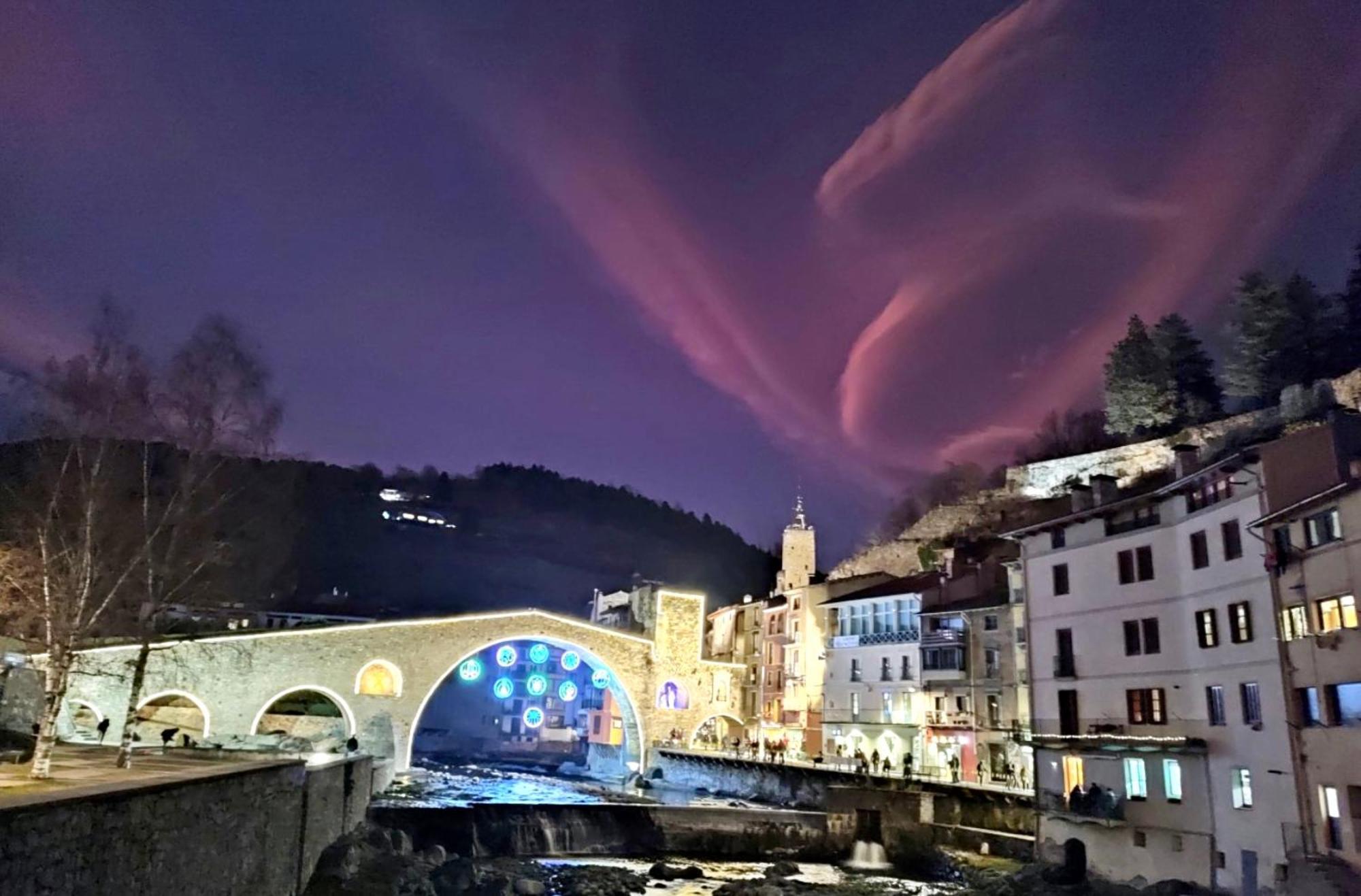 Apartamento Colgante Al Rio Con Vistas Al Puente Camprodon Esterno foto