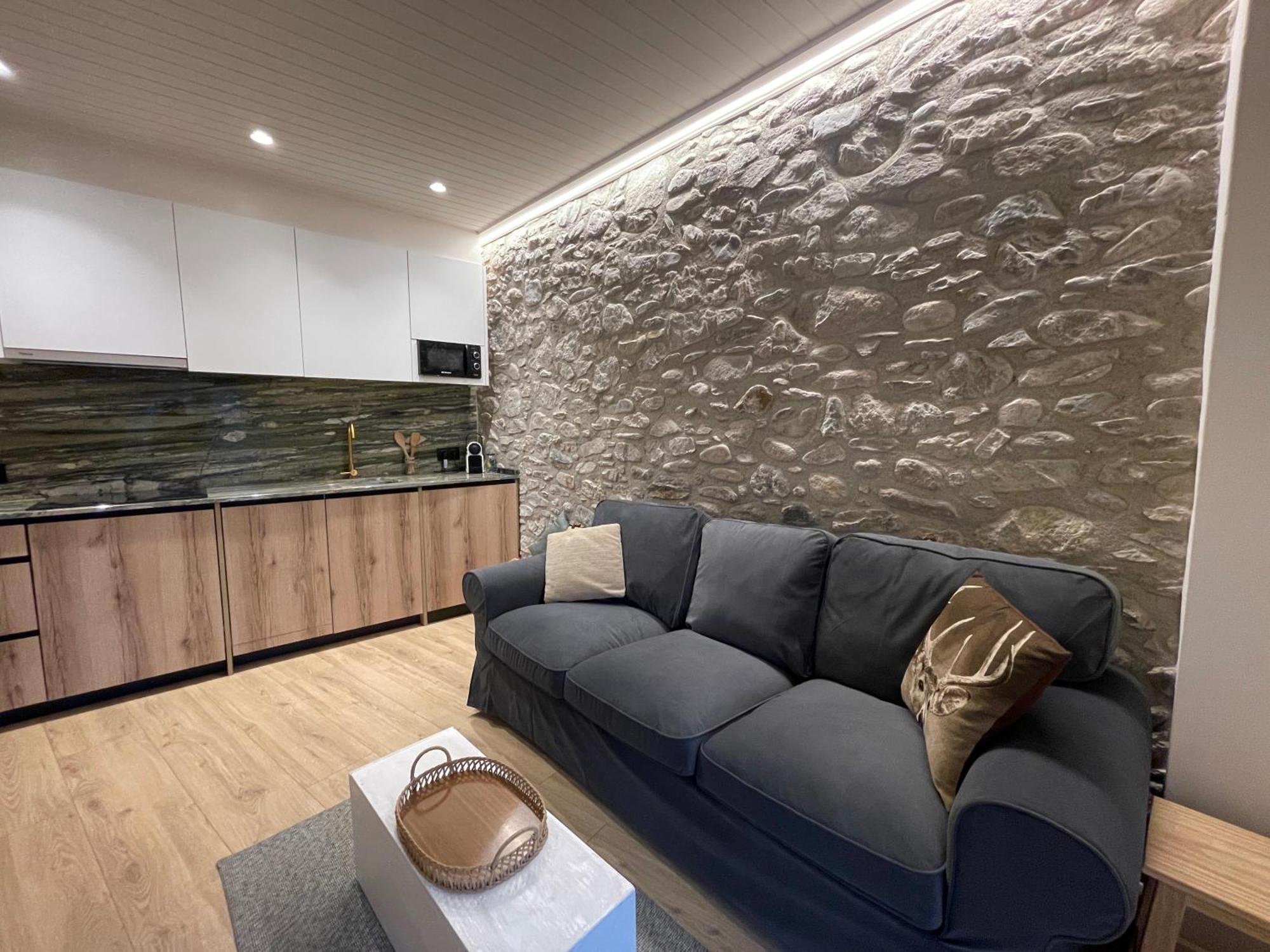 Apartamento Colgante Al Rio Con Vistas Al Puente Camprodon Esterno foto