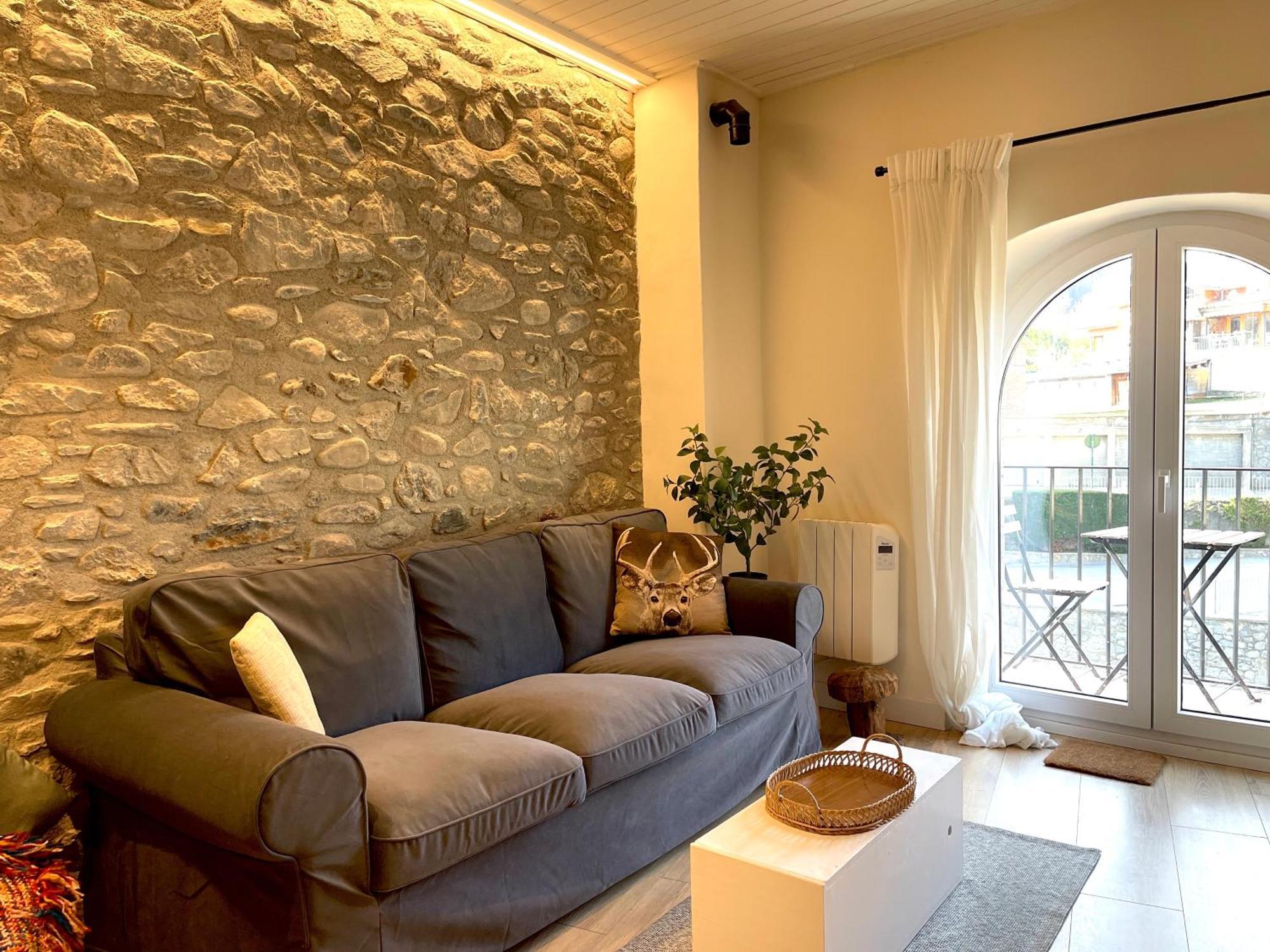 Apartamento Colgante Al Rio Con Vistas Al Puente Camprodon Esterno foto