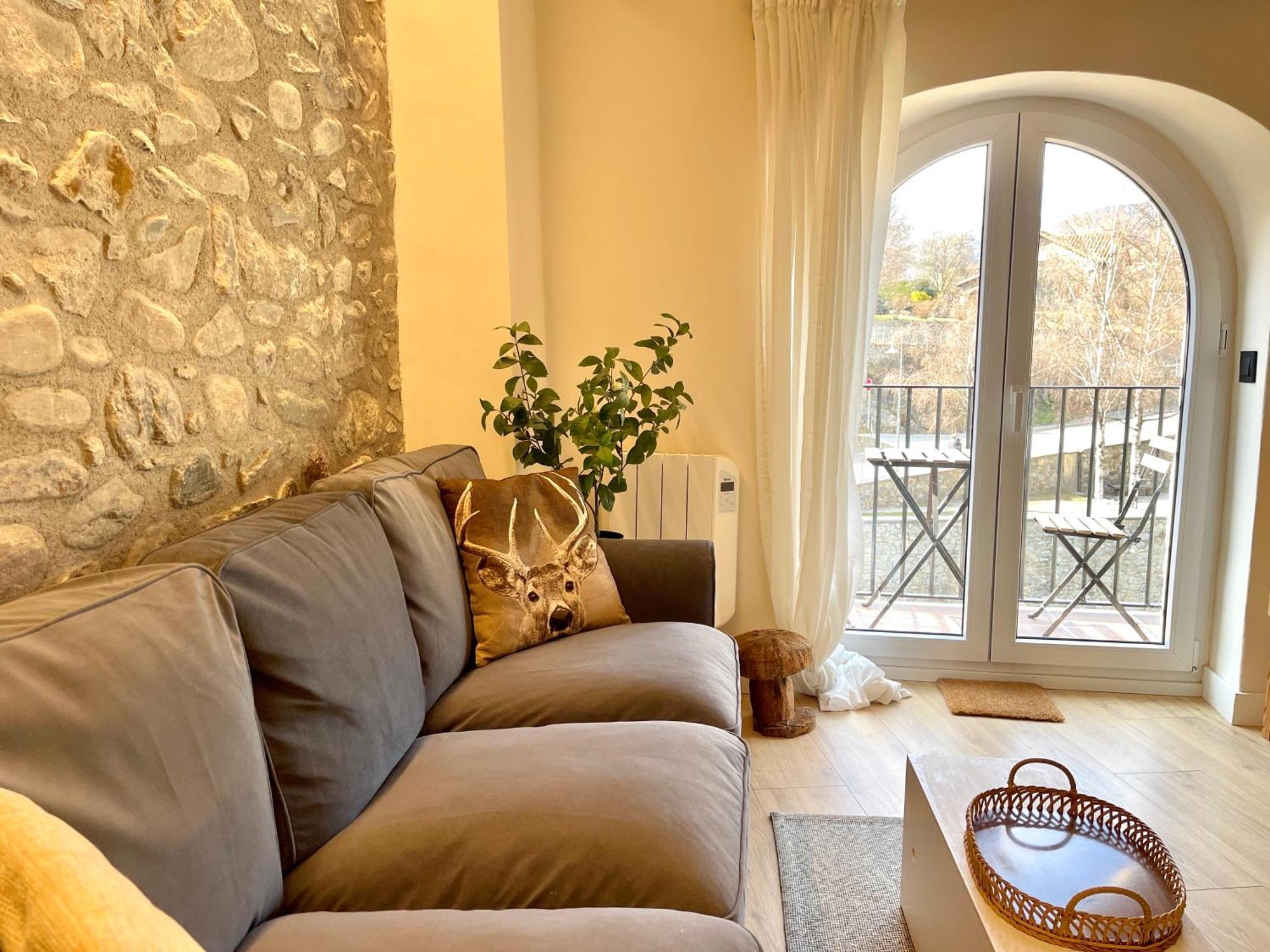 Apartamento Colgante Al Rio Con Vistas Al Puente Camprodon Esterno foto